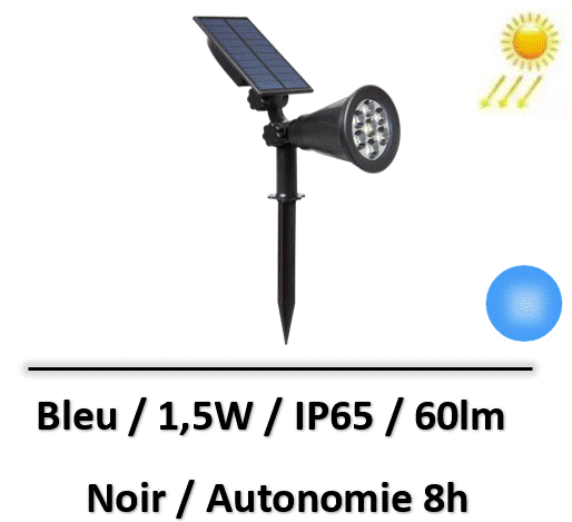 spot-led-piquet-solaire
