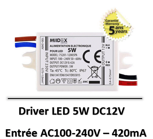 transformateur-led-5W