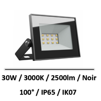 projecteur-led-noir-30w