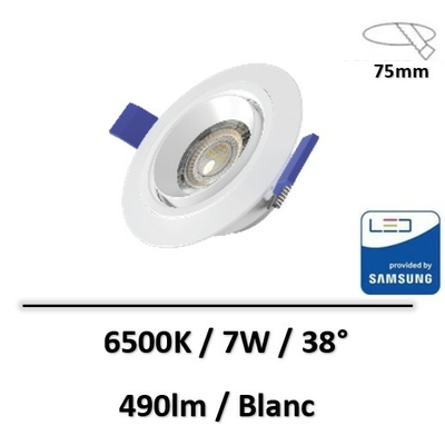spot-led-samsung-7W-encastrable