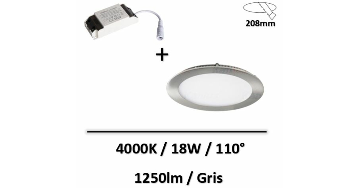 Borne De Jardin 10W LED NABIRAT Noir Blanc Chaud IP44|Eclairage Design