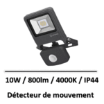 detecteur-10W-ledvance-gris-projecteur