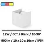 applique-led-murale-blanche-ledme