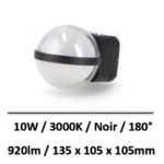 applique-led-noir-etanche