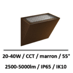 applique-led-marron-20W