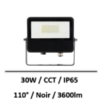 projecteur-led-noir-30W-beneiot-CCT