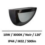 applique-led-noir-10W