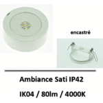 bloc-secours-encastré-sati