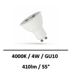 led-GU10-55°-4W