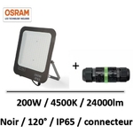 projecteur-led-200W-noir