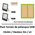 eclairage-petanque-50W