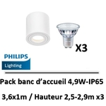 eclairage-banc-daccueil-led