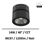 spot-led-saillie-noir-led