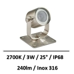 spot-led-3W-inox-316