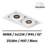 spot-encastre-magasin-blanc-2x12w