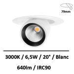 spot-led-arkos-blanc
