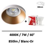 spot-led-blanc-or-7W
