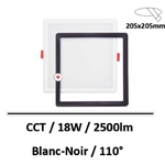 spot-led-carre-noir-blanc-xanlite