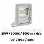 projecteur-25w-gris-3000k-aric