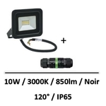 projecteur-led-10W-noir