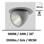 spot-led-escargot-gris