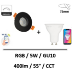 spot-led-RGB-noir