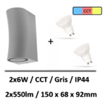 applique-led-grise-optonica