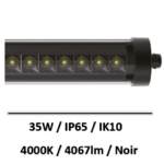 applique-led-tubulaire-noir