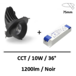 spot-led-escargot-noir
