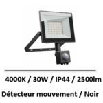 projecteur-led-noir-30W