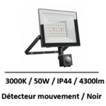 projecteur-led-50W-noir
