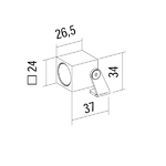 BRISE IP65 SQUARE-24