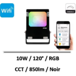 projecteur-led-10W-connecte