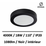 kanlux-18W-Noir-Downlight