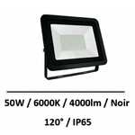 projecteur-noir-3000k-50W