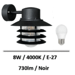 applique-led-bord-de-mer-noir