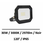 projecteur-30w-noir-3000K