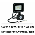 projecteur-noir-20W-6000K-detecteur