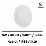 hublot-led-8W-blanc