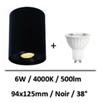 spot-led-saillie-noir