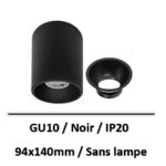 spot-led-saillie-noir