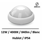 hublot-led-blanc-12W-4000K-rond