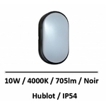hublot-ovale-noir-10W-IP54