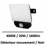 projecteur-led-noir-20W-detecteur