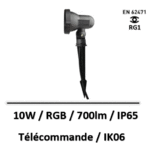 SPOT-10W-RGB-led