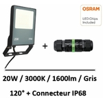 projecteur-led-connecteur-IP68-20W