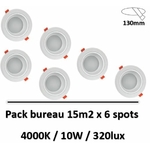 spot-led-encastre-pack-bureau-led
