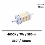 lampe-r7S-led-7W-4000K
