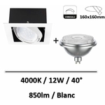 lampe-led-12W-noir-carre