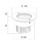 NISO RECESSED M-24
